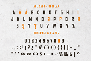 Broscoi - Vintage Font Family