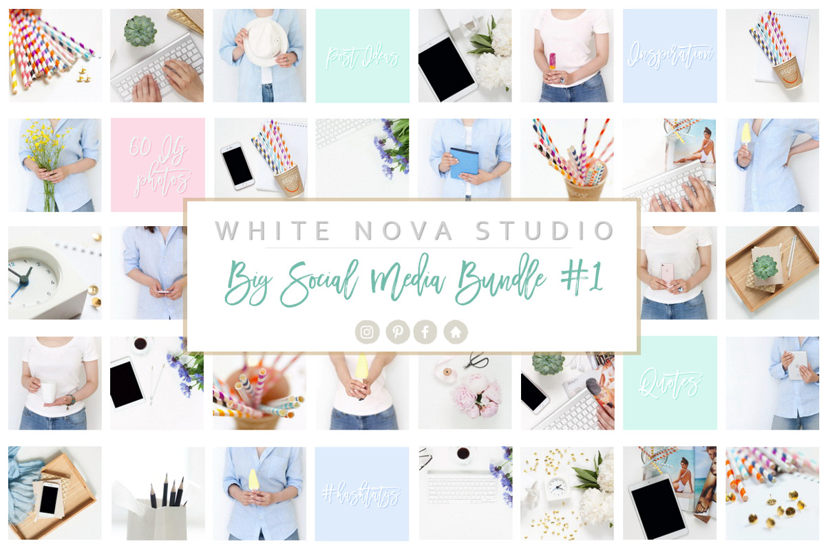 Social Media Bundle, a Social Media Template by Kate Roubin (Photo 2 of 9)