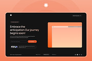 Coming Soon Framer Template, a Websites & App Template by Ali Çorak (Thumbnail 1 of 3)