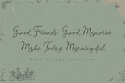Adorie Halfo - Rustic Simple Script, a Script Font by HypeWorksCo (Thumbnail 13 of 15)