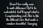 Sadnight | Script Font, a Handwritten Font by Scratchones (Thumbnail 6 of 9)