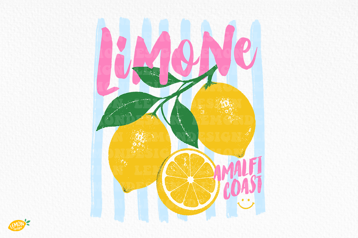 Retro Summer Fruits PNG Bundle, a Seasonal Illustration by LemonDesign (Photo 5 of 9)