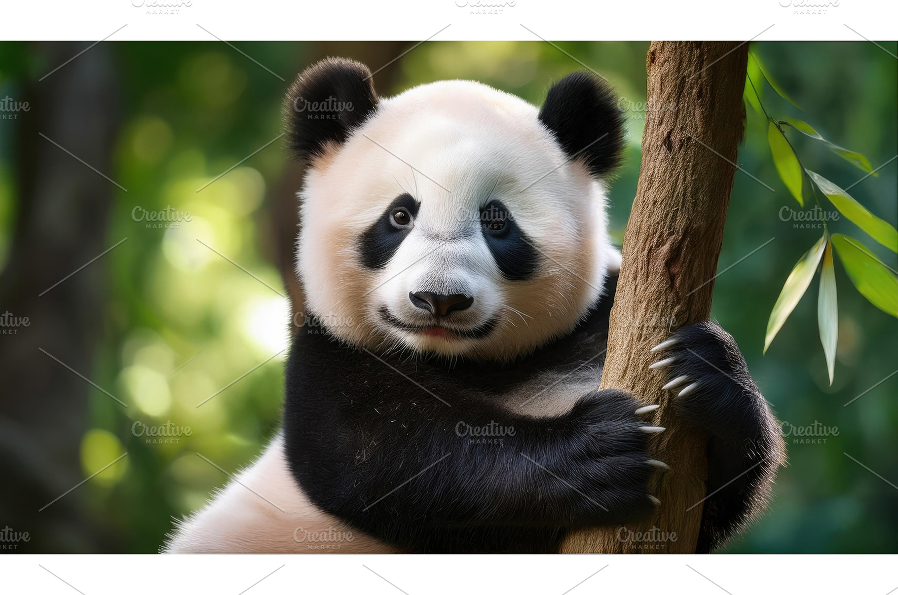 Close-up view of a giant panda, an Animal Photo by Igor Tichonow