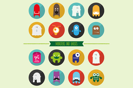 MONSTERS AND GHOSTS