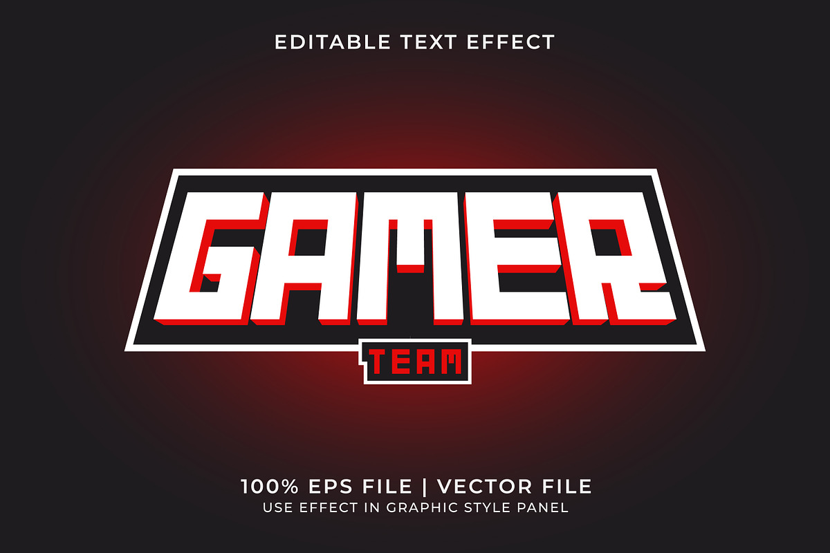 Gamer E-Sport Text Effects Bundle 2, a Layer Style Add-On by WM48 Shop (Photo 9 of 10)