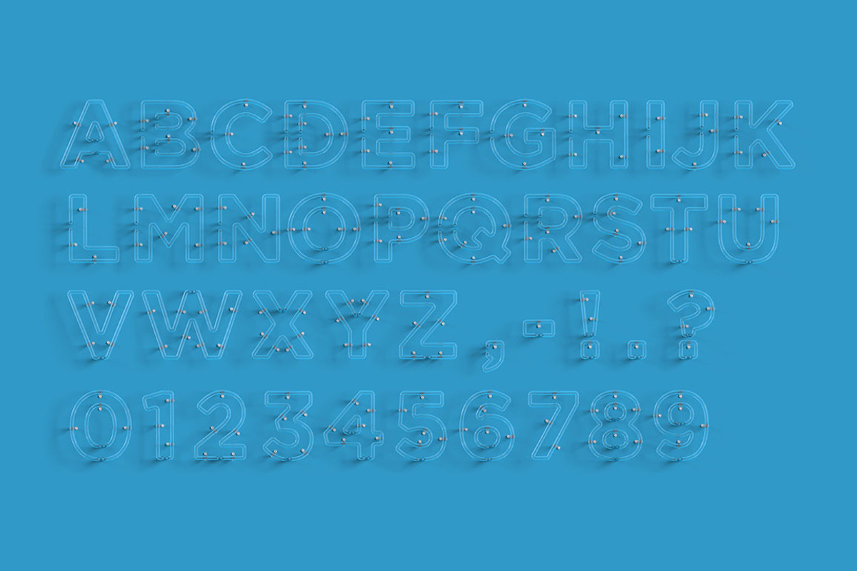 Neon Type 3, a Graphic by Design Assets (Photo 4 of 7)