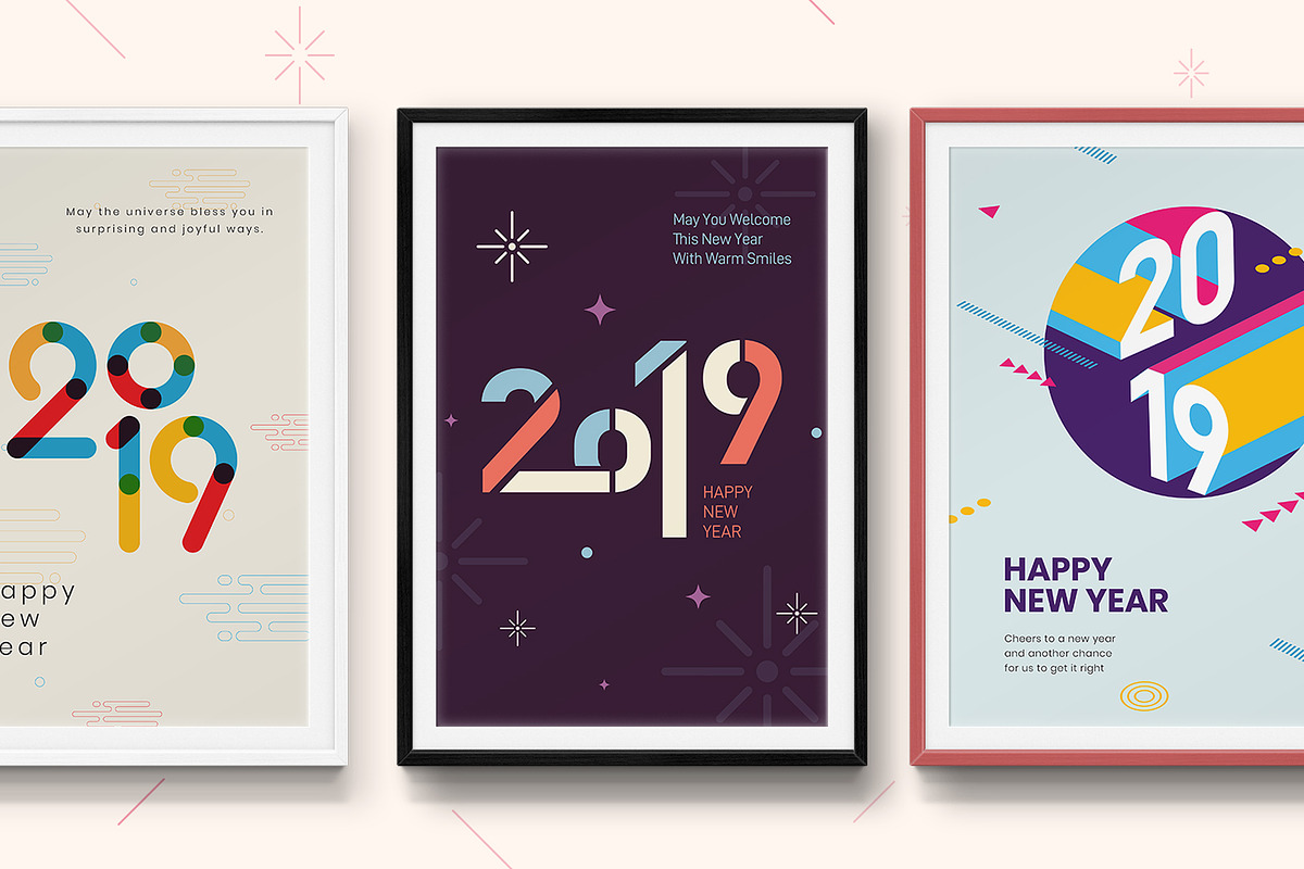 2019 New Year Instagram Bundle, a Social Media Template by muhisya (Photo 5 of 9)