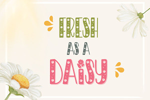 Daisy Font Display Font