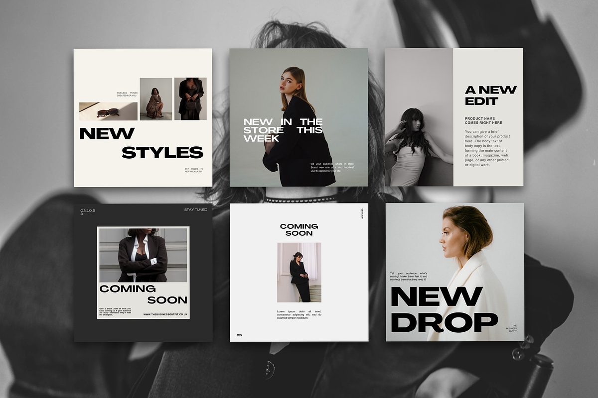 CANVA: Bold Vol 2 Instagram Bundle, a Social Media Template by thebusinessoutfit (Photo 10 of 17)