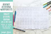 Tricky Letters Practice Worksheet, a Graphic by Jordyn Alison Designs (Thumbnail 2 of 5)