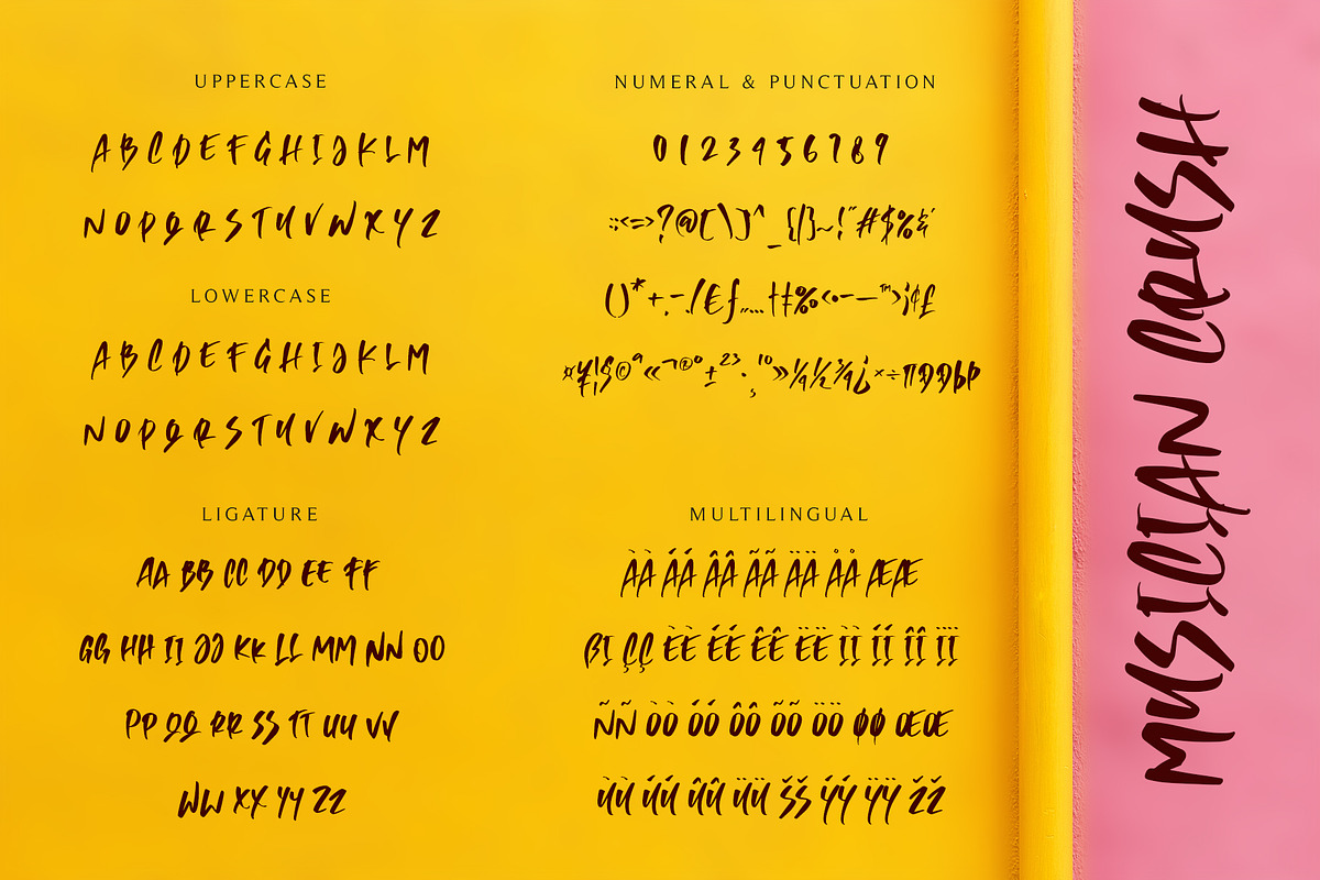 Musician Crush - Vibrant Font, a Font by Motokiwo (Photo 12 of 12)