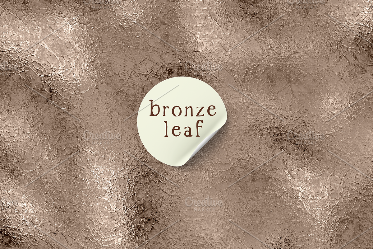 Copper & Bronze Foil Texture, a Texture Graphic by Debby Blooms (Photo 8 of 11)