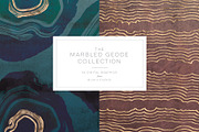 36 Marbled Geode & Gold Textures, a Texture Graphic by Blixa 6 Studios (Thumbnail 1 of 8)