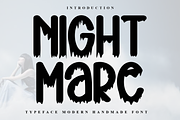 Night Mare, a Sans Serif Font by FreshTypeINK (Thumbnail 1 of 8)