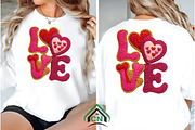 Yarn Crochet Valentine Png Pink Love, an Illustration by Craft Nest (Thumbnail 4 of 6)