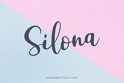 Silona, a Script Font by Larin Type Co. (Thumbnail 1 of 7)