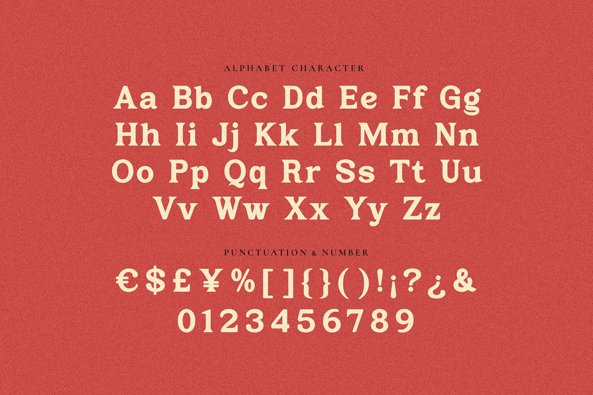 Holla Mugint - Unique Serif Font, a Serif Font by Fype Co. (Photo 6 of 6)