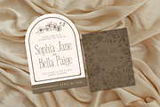 Chapter House · Handwritten Serif, a Serif Font by Courtney Gosser Design (Thumbnail 6 of 10)