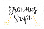 Brownies Script, a Script Font by Pustudio (Thumbnail 3 of 7)