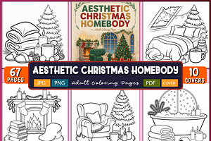Aesthetic Christmas Homebody Colorin