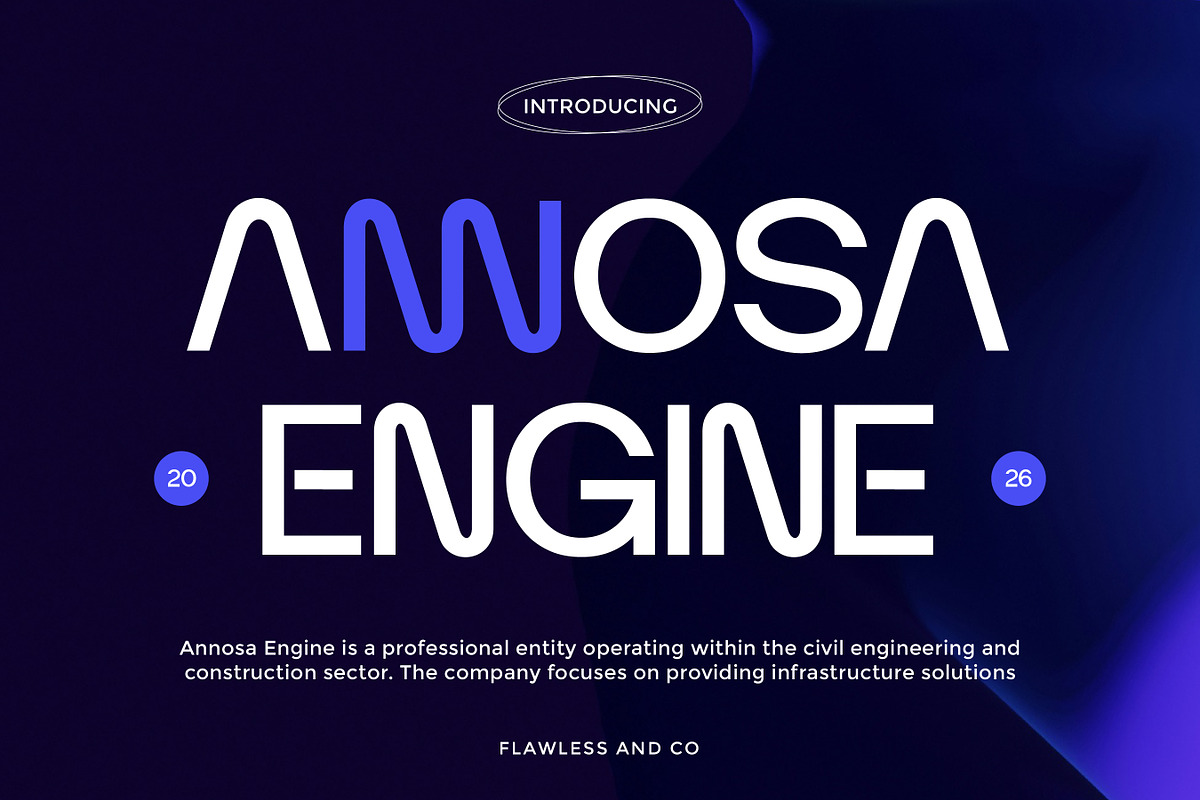 Miseno - Corporate Sans Serif Font, a Sans Serif Font by Flawless And Co (Photo 3 of 10)