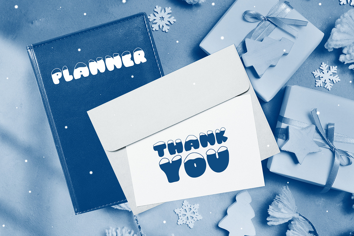 Frosty Joy Hand Drawn Display Font preview 8