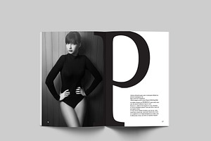 24 Page Fashion Magazine Template