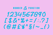 Nansi, a Script Font by ethylene.creative (Thumbnail 4 of 9)