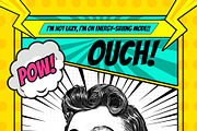 Retro Comic Book Style Poster Art, an Action Add-On by Photoshop Action (Thumbnail 10 of 21)