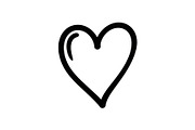 Hand Drawn Heart Doodle Vector Bundl, an Illustration by Creativeshirt (Thumbnail 12 of 48)