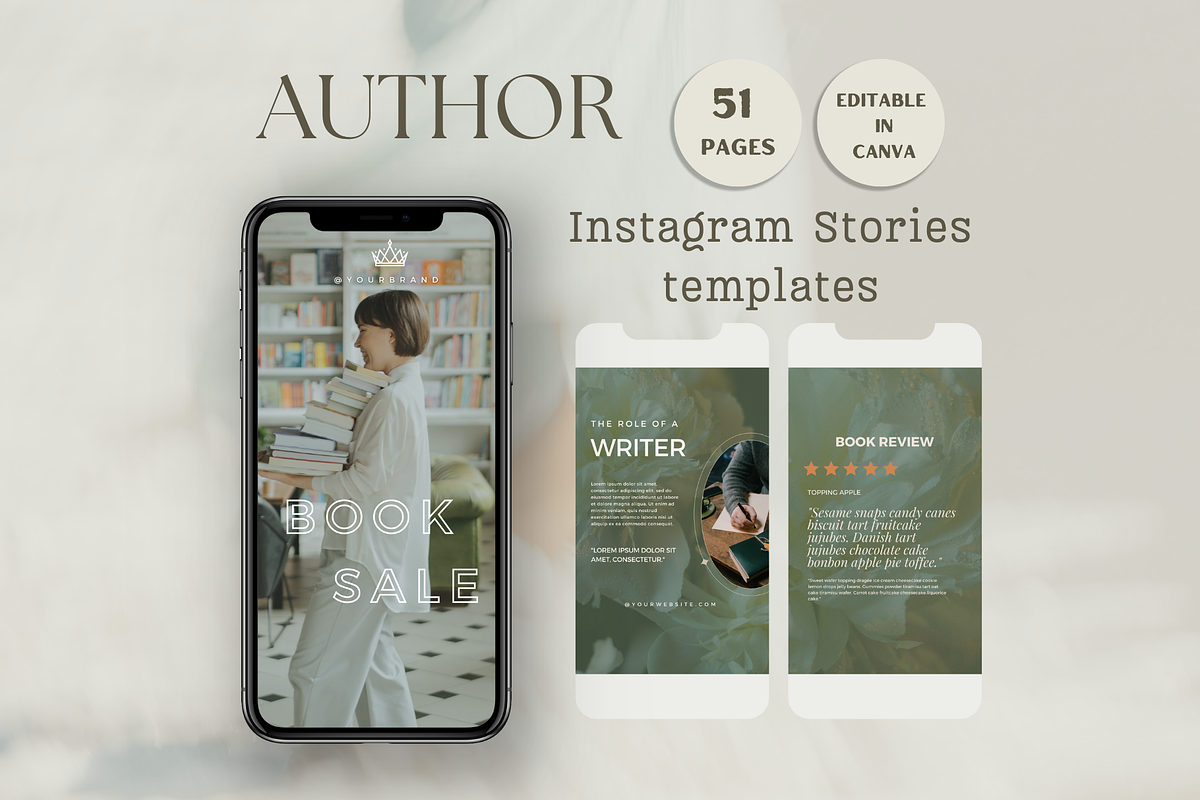Author social media templates bundle, a Social Media Template by Petite Zakka Boutique (Photo 10 of 11)