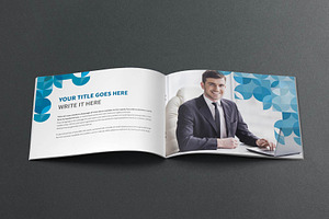 Modern Blue Company Brochure