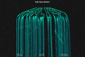 Glowing Lines PSD Text Effect, a Layer Style Add-On by Imamul001