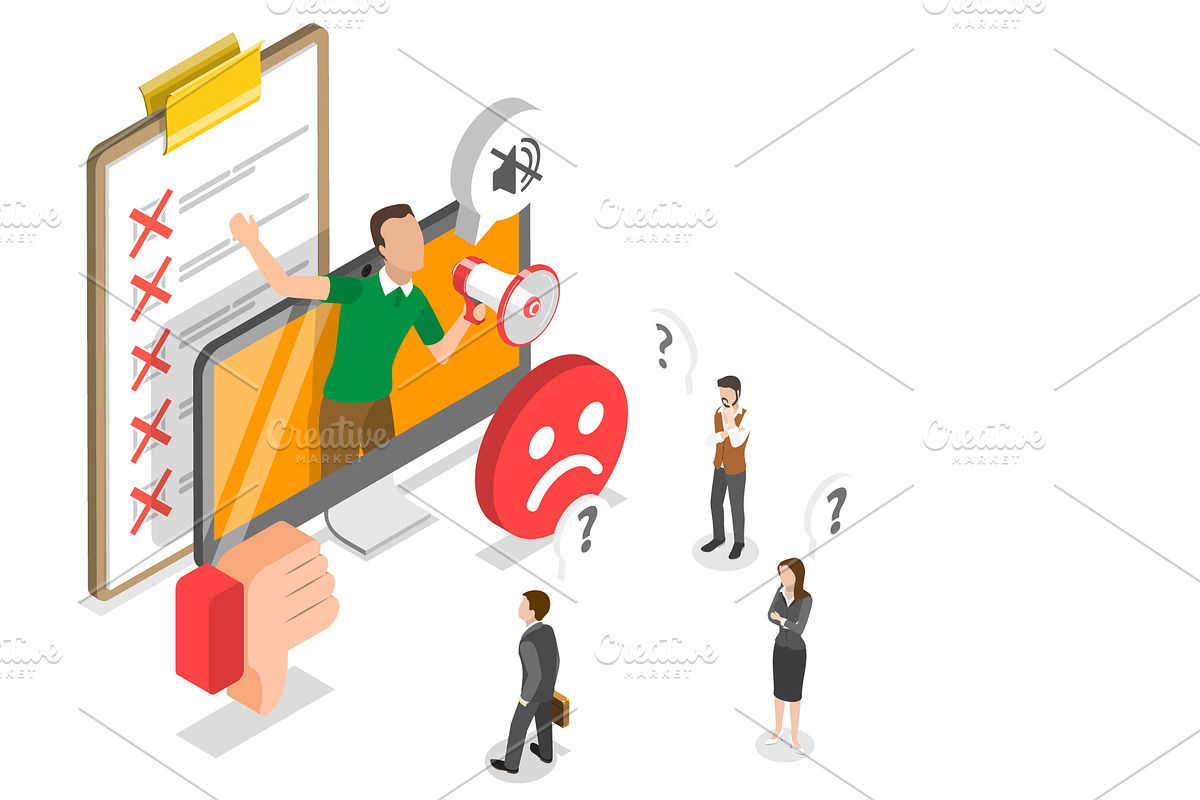 Digital Marketing Set 01, an Illustration by AndriiStore (Photo 8 of 10)
