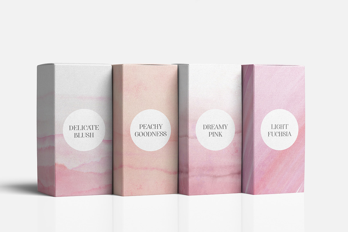 Pink watercolour backgrounds, a Texture Graphic by Katie Lisker (Photo 4 of 4)