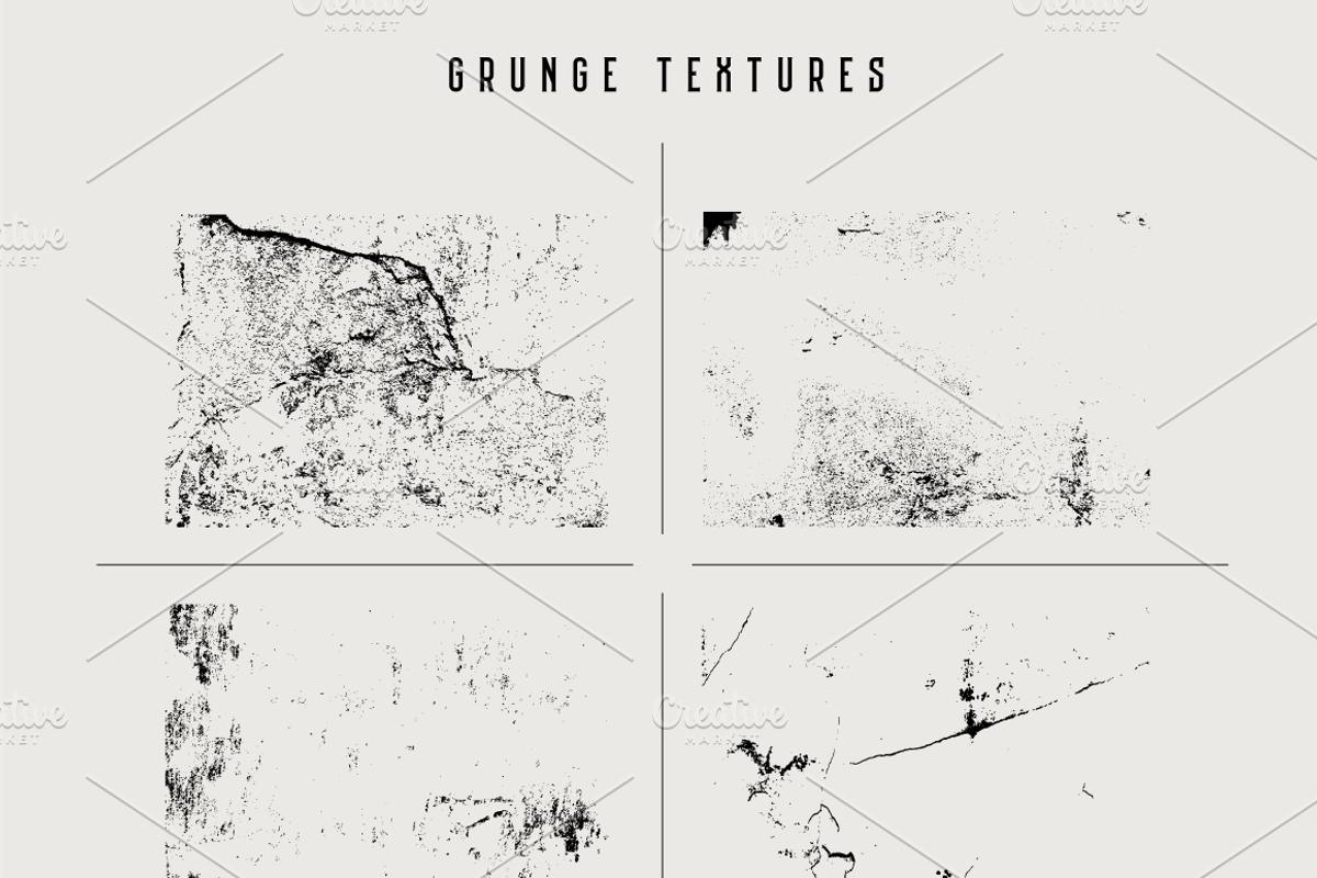 True Grunge Vector Textures, a Texture Graphic by kulturrrno (Photo 4 of 4)
