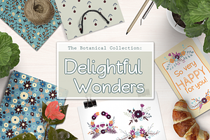 Flower Bundles, Elements, & Patterns
