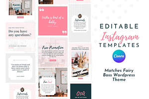Fairy Boss Instagram Templates