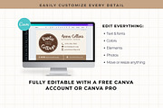 Cozy Branding Kit Canva Template, a Branding & Logo Template by Anna Design Studio (Thumbnail 8 of 9)