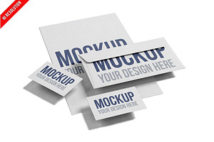 Corporate Stationery Set A4 PSD, a Product Mockup by Bruno's Shop