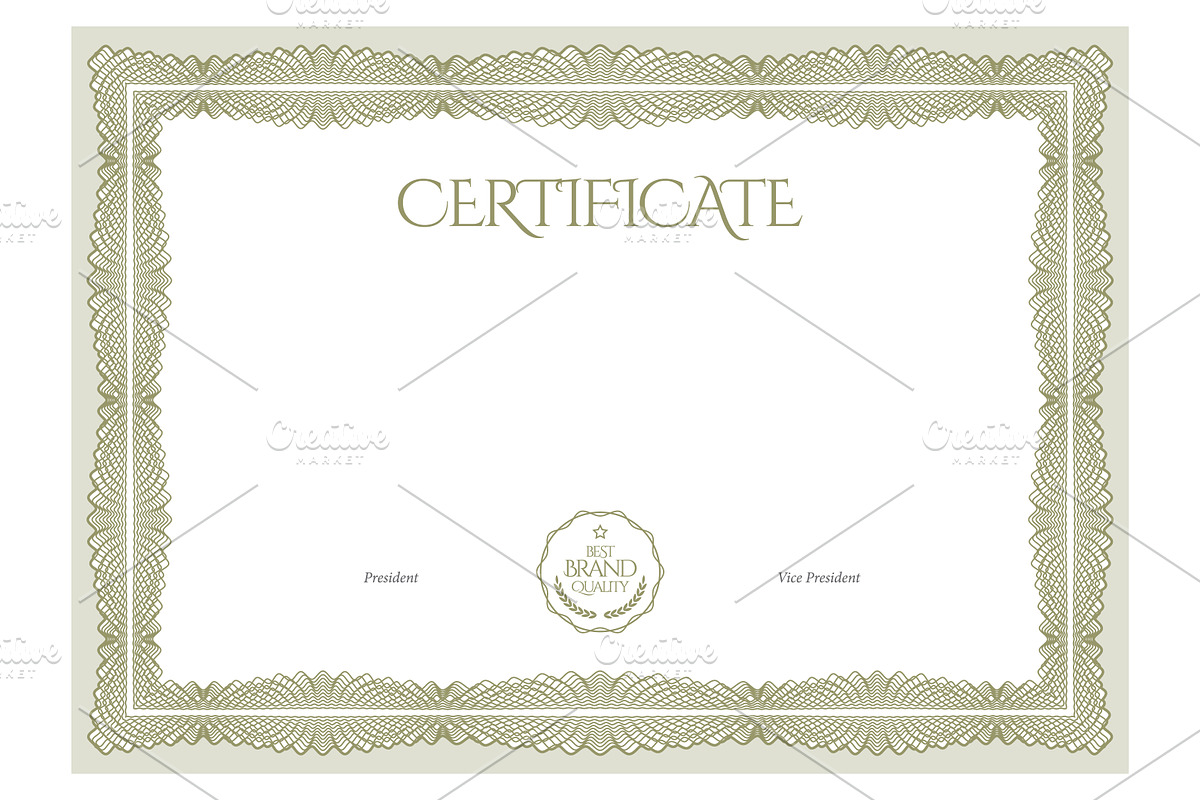 Certificate388. Diploma template, a Decorative Illustration by Sunny (Photo 2 of 3)