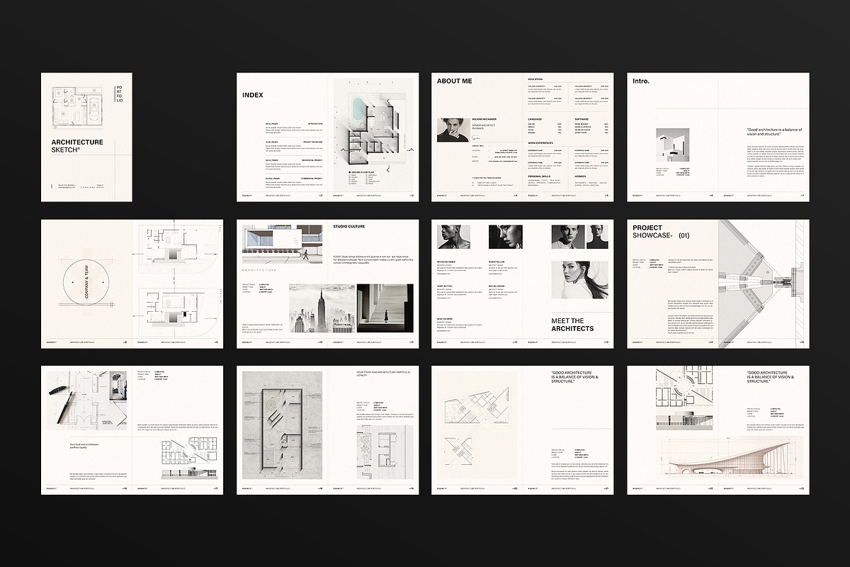 Architecture Portfolio Template, a Brochure Template by ArtisanaAura (Photo 19 of 21)