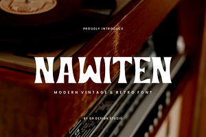 Nawiten - Vintage & Retro Font