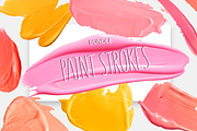 Painterly brush strokes, a Templates & Theme by Ksusha shop (Thumbnail 1 of 8)