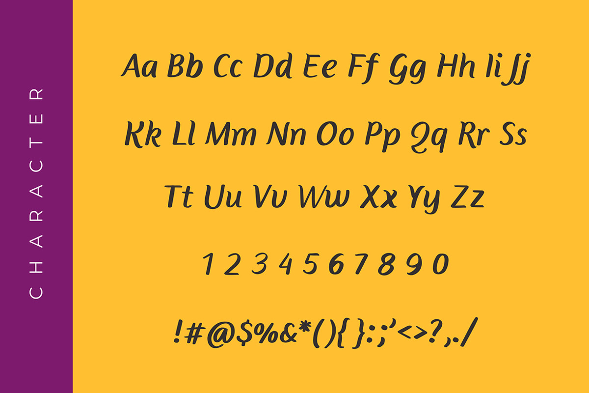 Carla Playful Handwritten Font preview 5