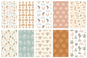 Western Bundle Clipart And Patterns