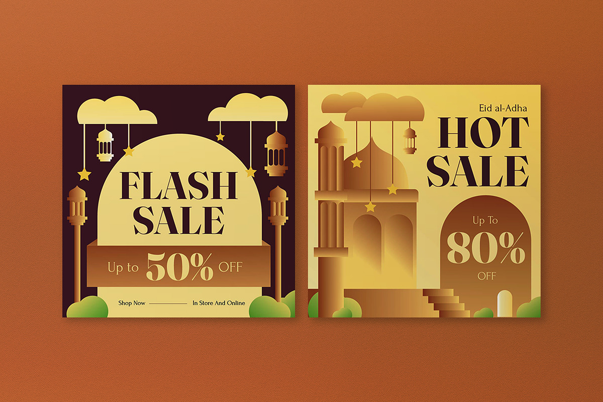 Brown Y2k Evolution Sale Banner, an UI Kit Template by graphicook (Photo 5 of 5)