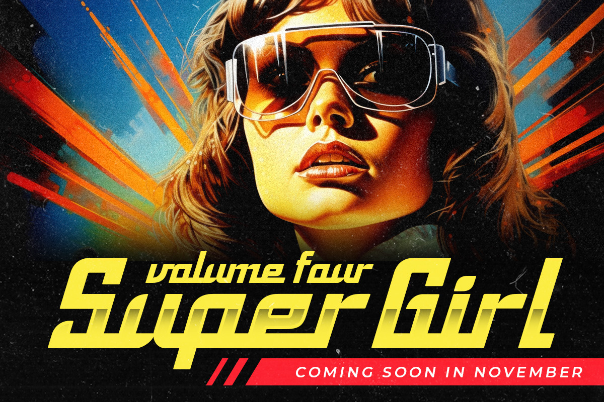 Racken Retro Futurism Display Font, a Script Font by Letterhend Studio (Photo 4 of 9)