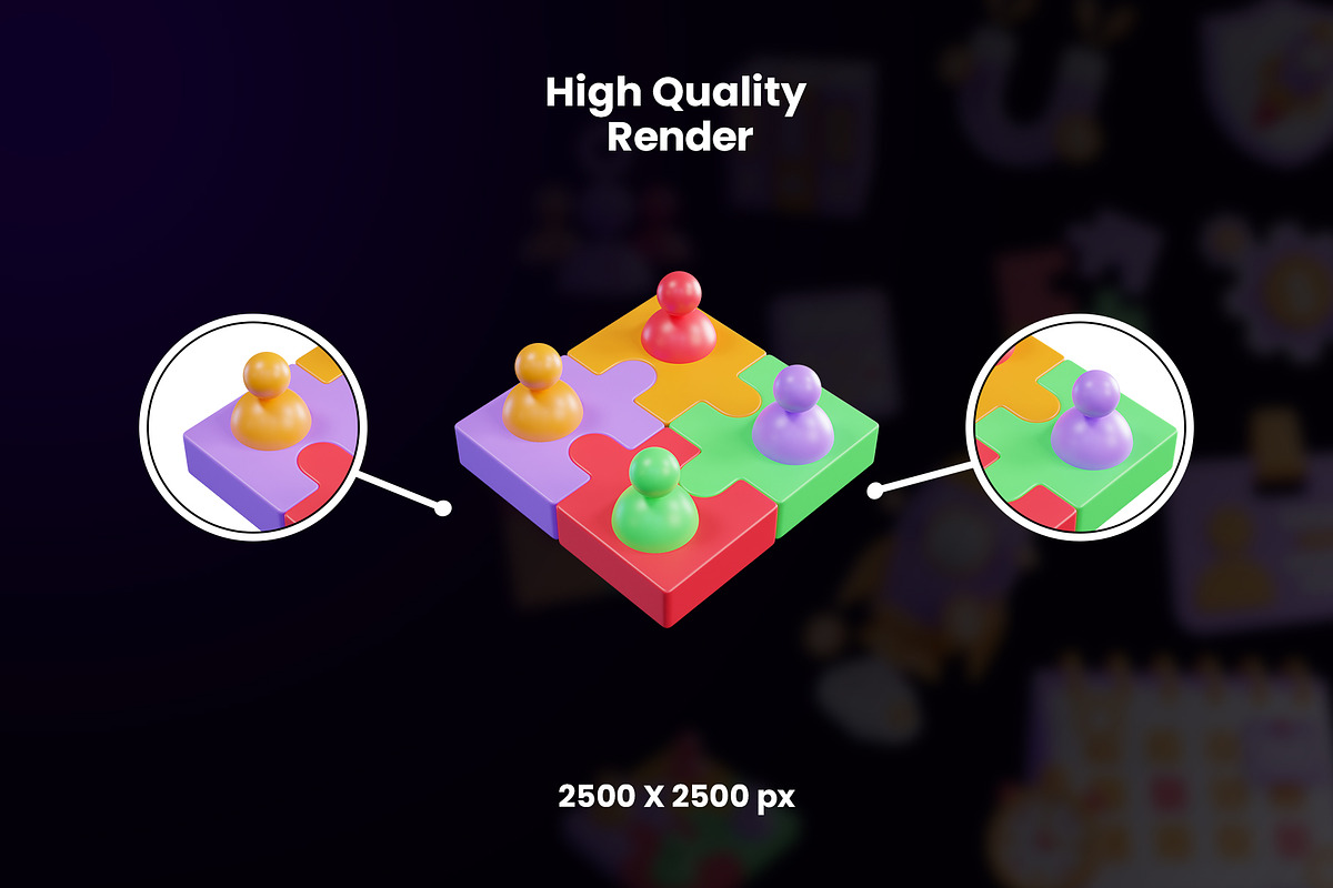 Business 3D Icon, an Object 3D Model by Artnivora.Std (Photo 2 of 4)