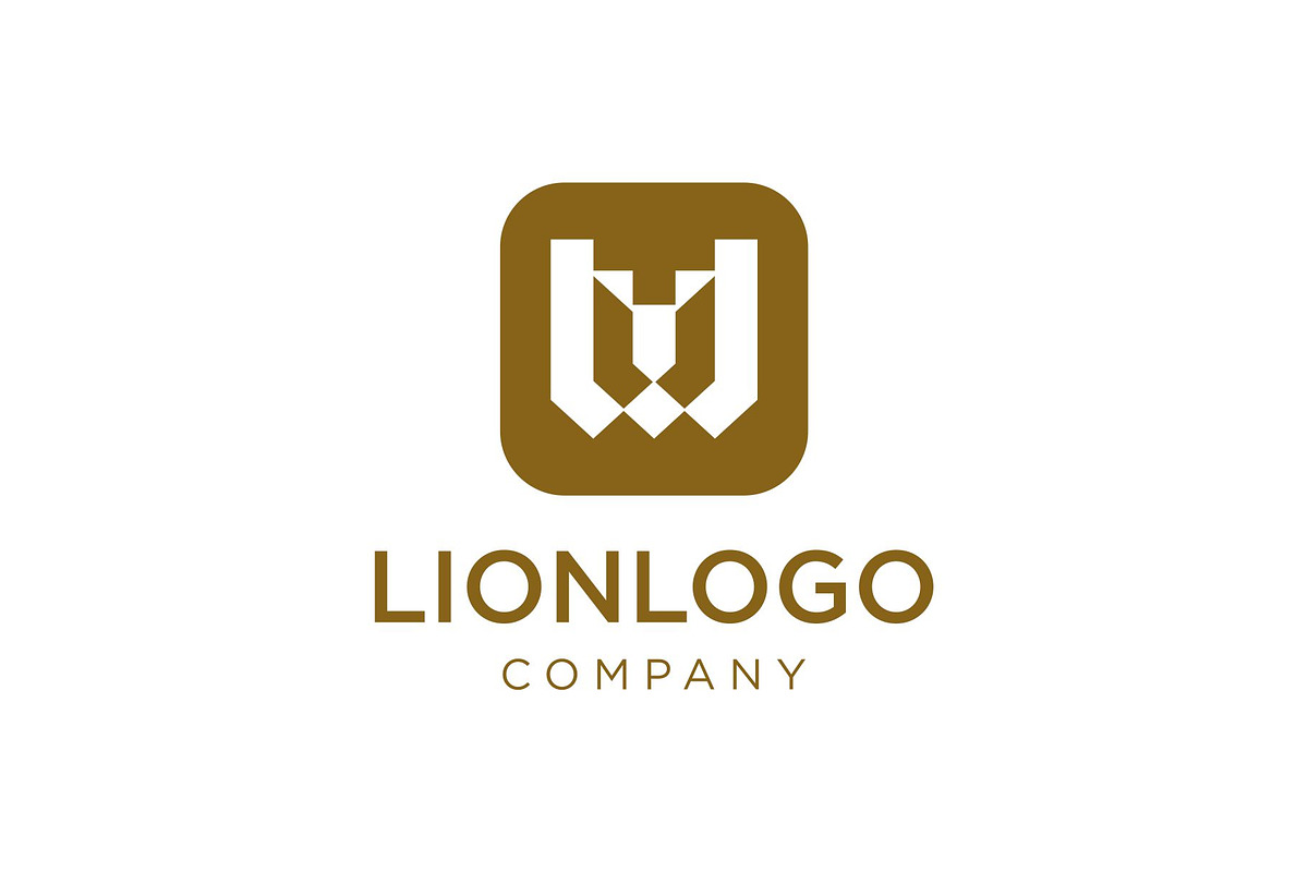 Lion Head Icon Logo Design, a Branding & Logo Template by Buqancreative (Photo 2 of 2)